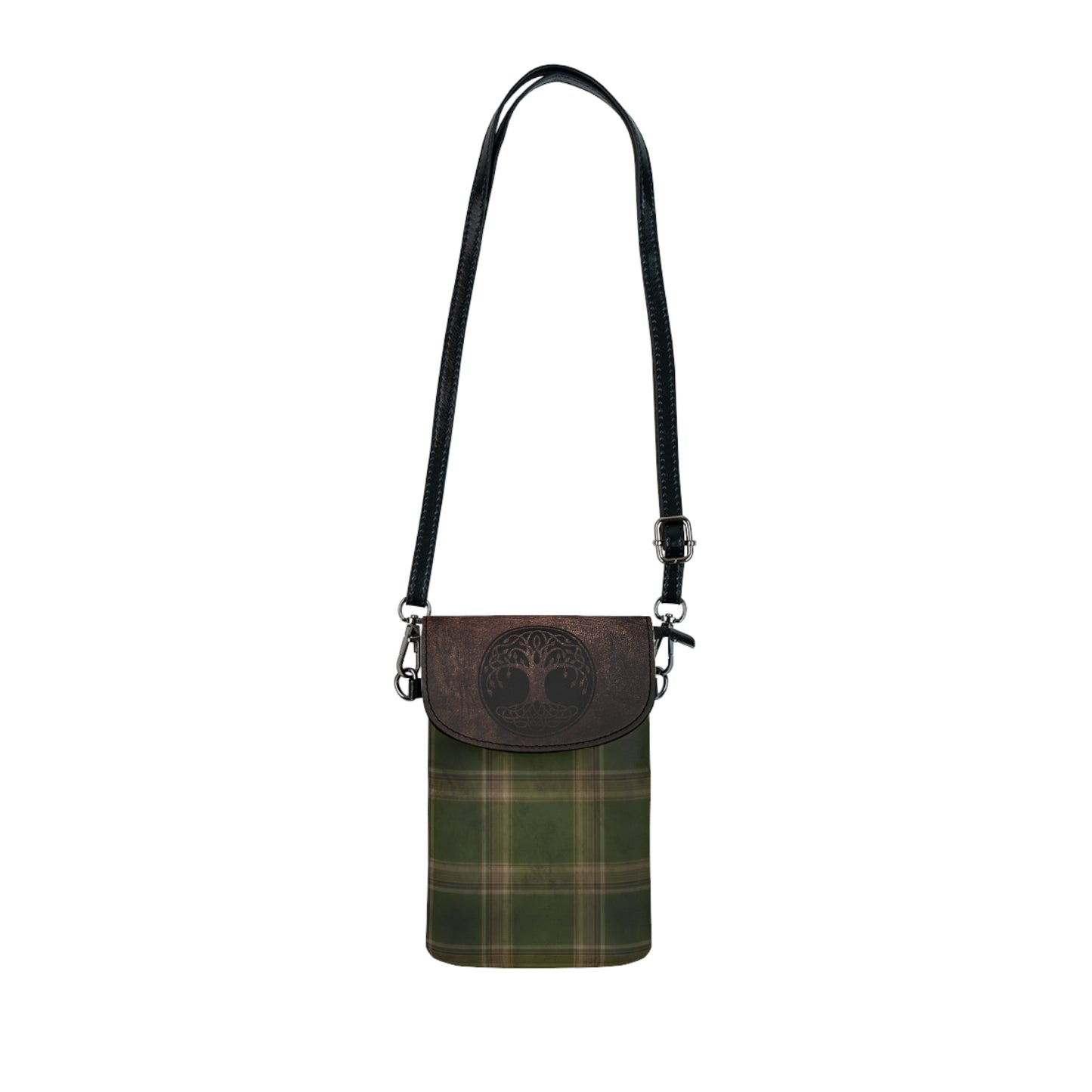 Scottish Plaid Small Cell Phone Wallet Purse