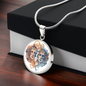 Gemini Twins Zodiac Pendant Necklace | Astrology Gift for Her | Handmade, Customizable | Adjustable Necklace Chain Length | Free Gift Box