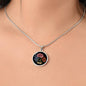 Black Cottagecore Birthflower Bouquet Necklace for Mom