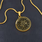 Seal of Seven Archangels Pendant Necklace with Optional Engraving