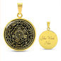 Seal of Seven Archangels Pendant Necklace with Optional Engraving
