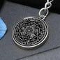 Seal of Seven Archangels Keychain with Optional Engraving
