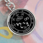 Archangel Azrael Talisman Keychain