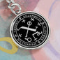Archangel Camael Talisman Keychain