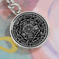 Seal of Seven Archangels Keychain with Optional Engraving