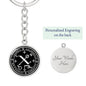 Archangel Camael Talisman Keychain