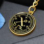 Archangel Camael Talisman Keychain