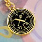 Archangel Camael Talisman Keychain