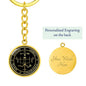 Archangel Gabriel Talisman Keychain