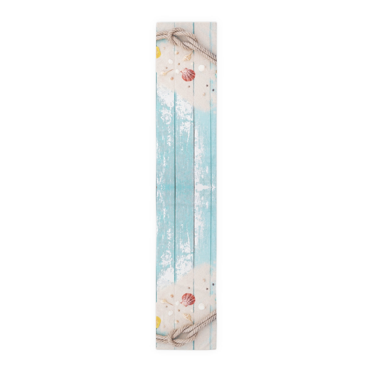 Table Runner Boardwalk Seashells available in 2 sizes, Cotton OR Polyester