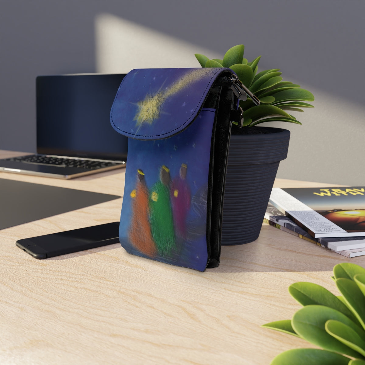 Three Kings Epiphany Small Cell Phone Wallet Purse