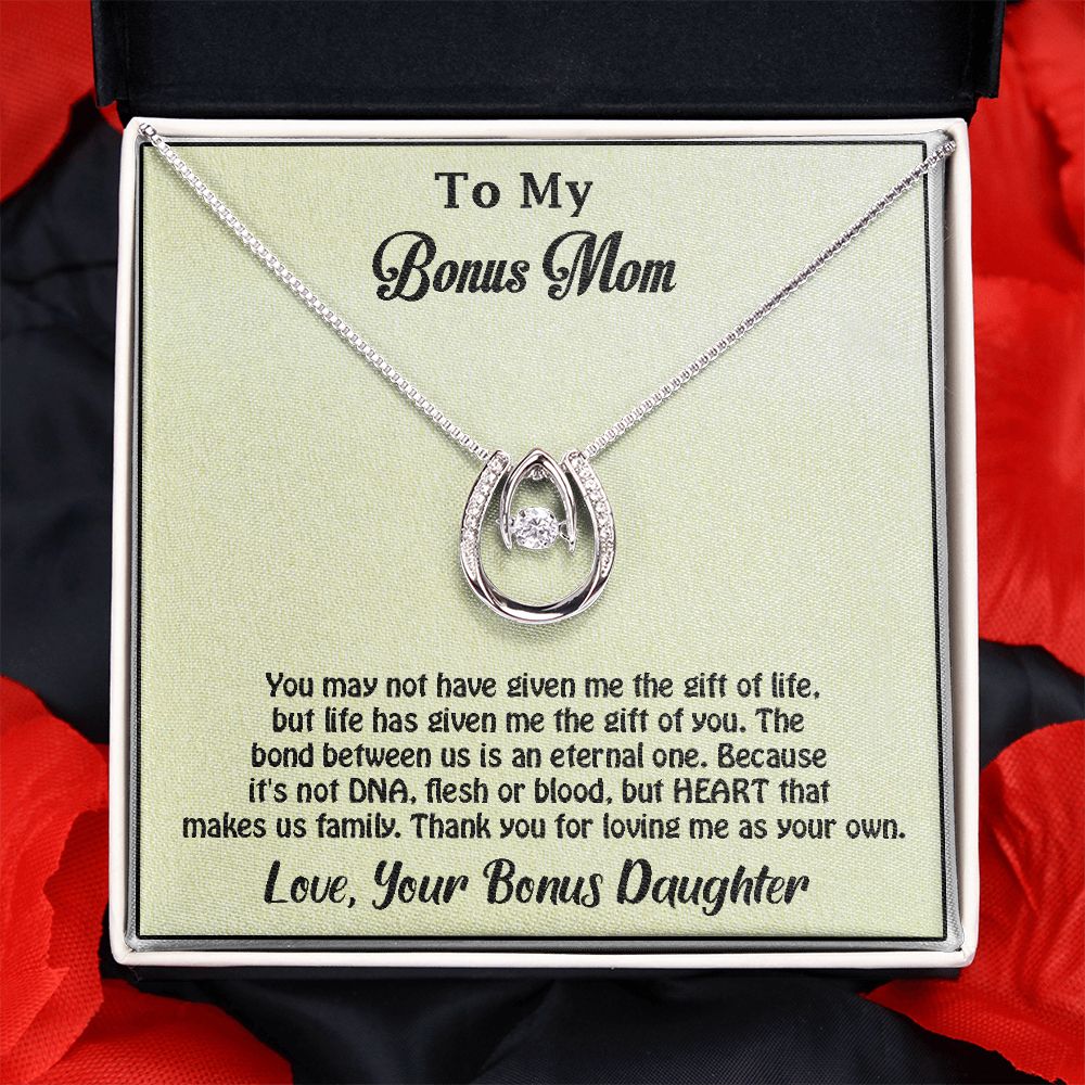 The Love Knot Necklace Bonus Mom Gift, Stepmom, Second Mom