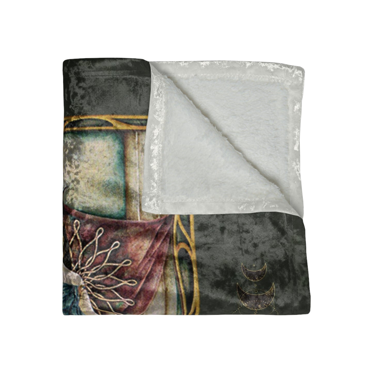 Tarot Card Crushed Velvet Blanket - Choice of Major Arcana Designs