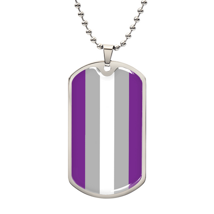 Graysexual Pride Necklace