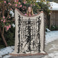Nam Myoho Renge Kyo Woven Blanket with Fringe