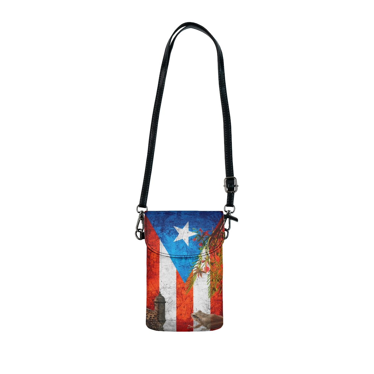 Puerto Rico Pride Small Cell Phone Wallet