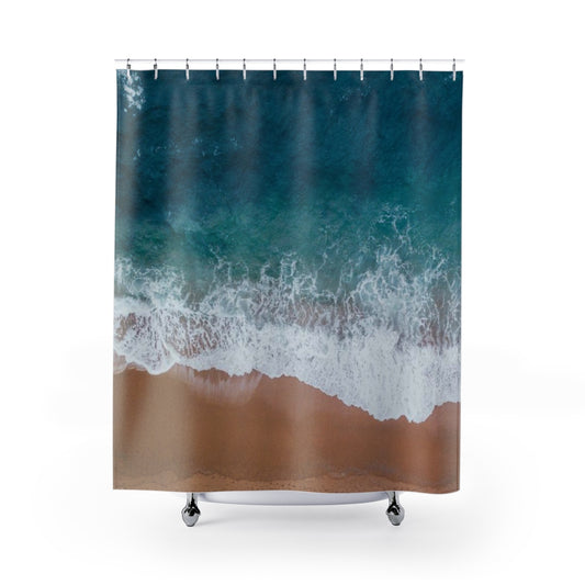 Take Me To the Beach Shower Curtain
